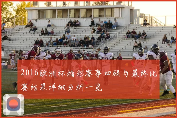 2016欧洲杯精彩赛事回顾与最终比赛结果详细分析一览